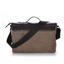 Newest Retro Fashion Cavas Messenger Bag School Shoulder Travelling Bag Women And Man Bag 3 Colors