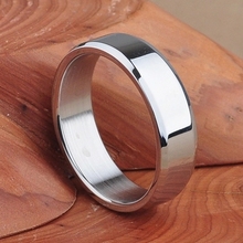 fashion ring glossy personality 316L stainless steel ring for men