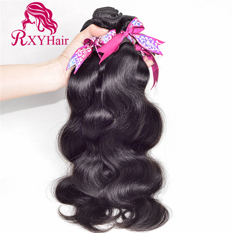 RXY Hair 6A Burmese Virgin Hair Body Wave Cheap Unprocessed Hair Bundles 3pcs/Lots Burmese Wavy Hair Extension Free Shipping