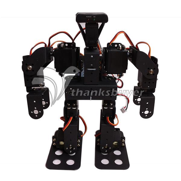 9DOF Biped Robot Educational Robotic Kit w/ 9PCS MG996R Servo & Metal Servo Horn