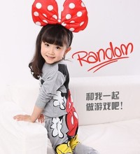 Kids girls clothing sets children s suit shirt pants 2pcs autumn models girls suit new sports