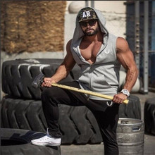 Crime Gym Shark Hoodies Stringer Vest man Gymshark Exercise Fitness vest Vest Sports Sleeveless Vest