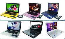 13 inch gaming Laptop Computer with DVD  PC In-tel Celeron 1037U 2.41GHZ Dual Core 1GB DDR3 160GB WIFI HDMI WEBCAM