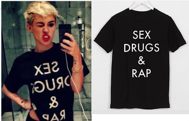 Summer ***y Drugs & Rap Print Funny Geek Swag Letter T-shirt Instagram Cotton Free shipping Drop shipping plug size(China (Mainland))