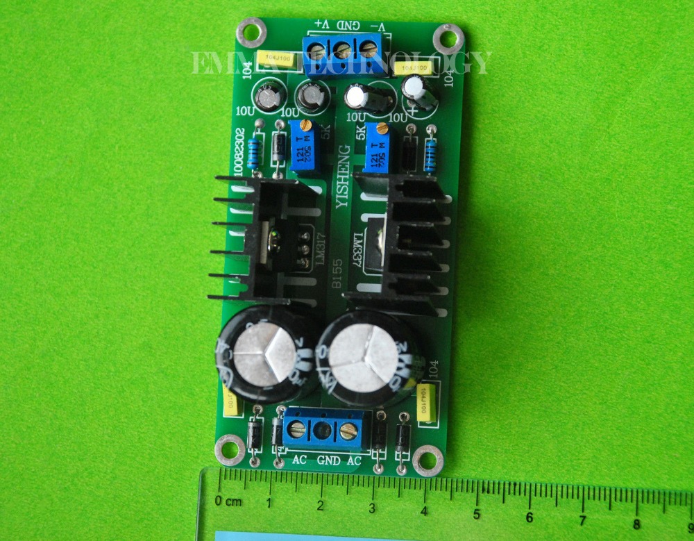Купить LM317 lm337 регулируемый источник питания / регулятор напряжения ...
