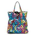 Hot Fashion Brand Women s Same As Baobao BAG Design Colorful Ladies Bao Bao Rainbow Lattice