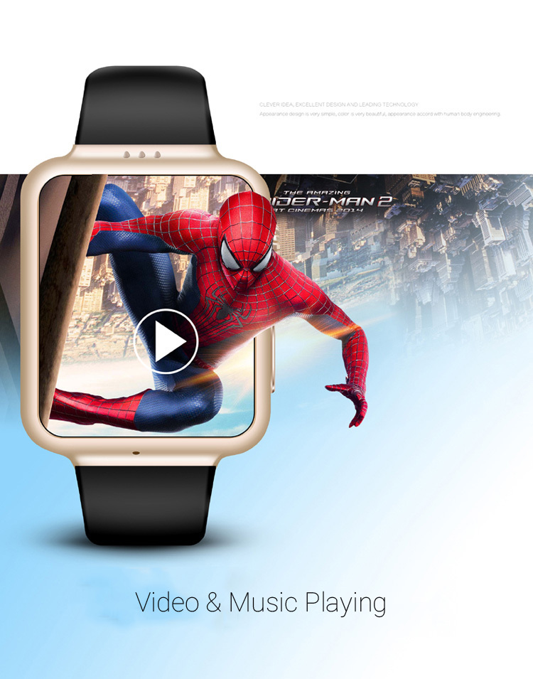 A9 sim-    Bluetooth Smartwatch  iPhone  Samsung Android  Relogio Inteligente Reloj 
