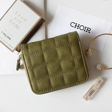 Top quality Square women coin purse holders wallet,leather female money designer wallets famous brand women clutch carteras