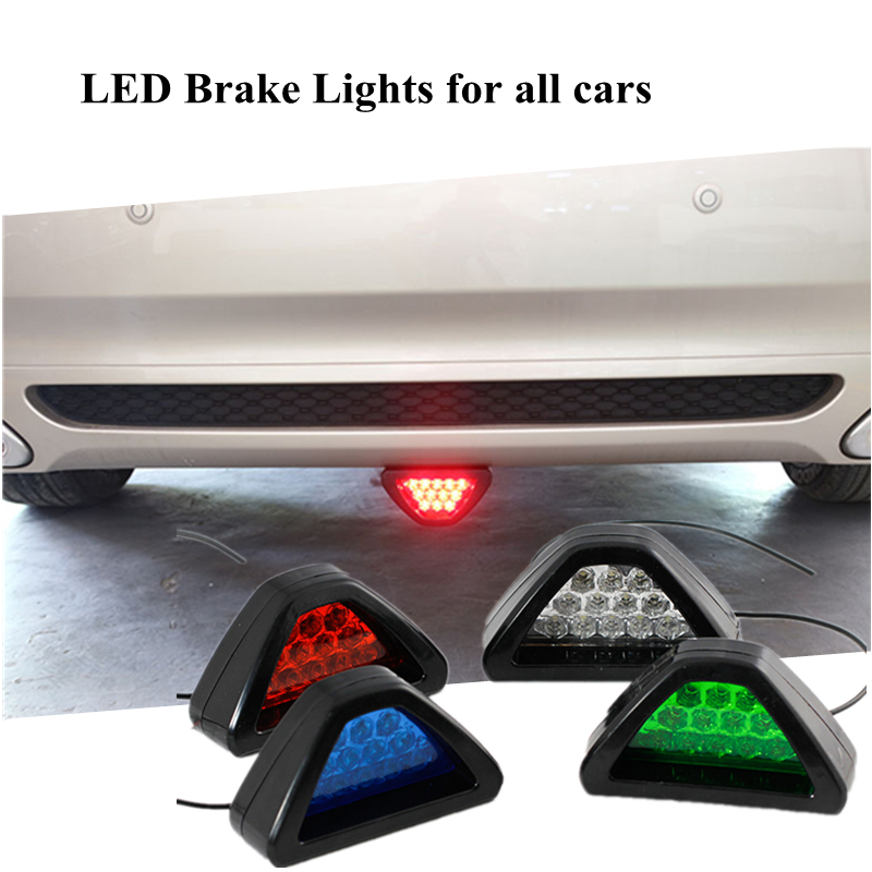 All Car Motor LED Brake Parking Warning Fog Tail Lights Strobe Flashing