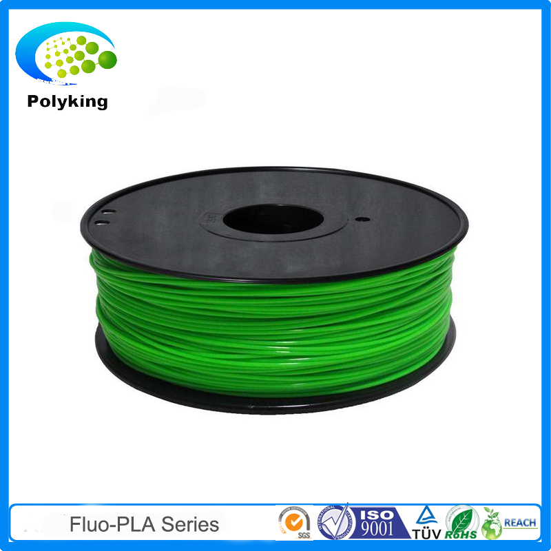 fluorescent fluo green PLA Filament for 3D Printer 1 75mm 3mm 20 colors 1kg 2 2lb