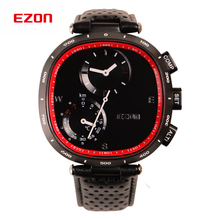2015 EZON pájaro negro relojes digitales hombres deportes exterior senderismo montañismo escalada reloj altímetro brújula barómetro / H601
