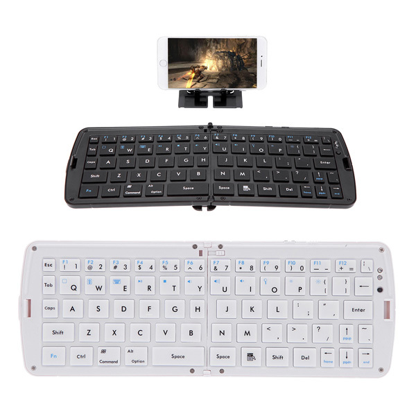 High Quality Wireless Bluetooth 3 0 Keyboard Folding Design for iPhone iPad iPod Google Samsung Android