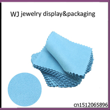 100pcs/lot Anti Tarnish Silver Jewelry Cleaning Gold Cleaner Polishing Cloth 8x8cm Cheapest Double Sides Cotton Flannels Fabric