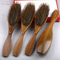 Natural Green Tan comb massage airbags comb sandalwood hair brush professional beauty salons massage health comb