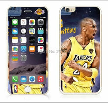 Tempered Glass Screen protector Basketball Team Star Film Front Back Premium Kobe Bryant For iphone 6 6s Plus 5 5s Package 50pcs