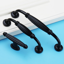 Alloy 96mm 128mm Cabinet Door Handles Cupboard Pulls Wardrobe Drawer Knob Kitchen Accessories Hardware