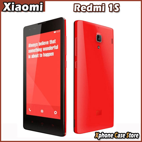 Original Xiaomi Redmi 1S 8GBROM 1GBRAM 4 7 Android 4 3 MSM8228 1 6GHz Quad Core