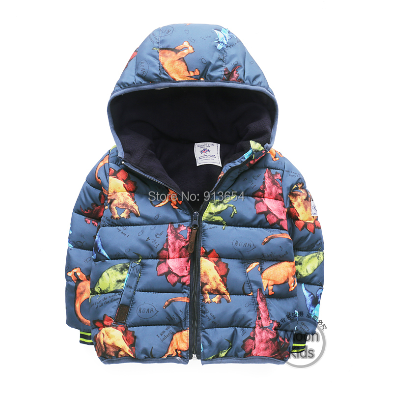 new 2014 autumn winter jacket children clothing kids thick padded jackets boys Casual cotton coat baby hooded parka