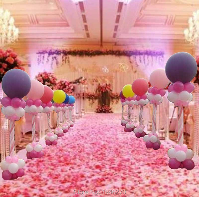 Wedding Decorations Balloon Column Pole Stick Anniversary Party