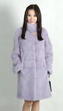 genuine mink fur coat length 90cm,with mandarin collar,2016 winter woman fashion real mink fur china,natural mink fur coat