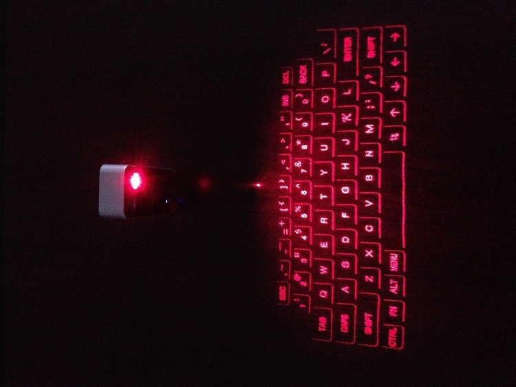 mouse and mini laser keyboard package work
