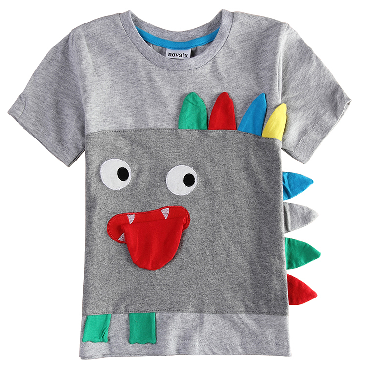 boys t-shirts printed lovely cartoon children t shirts cotton casual kids clothes boys summer style t shirt for boys C6350