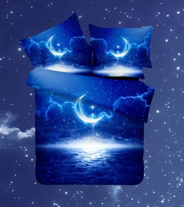 3d Galaxy bedding sets Twin/Queen Size Universe Outer Space Themed Bedspread 3pcs/4pcs Bed Linen Bed Sheets Duvet Cover Set