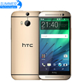 Original Unlocked HTC One M8 Cell phones 5'' Quad Core 16GB 32GB ROM WCDMA LTE Refurbished phone 2 Cameras Android Mobile Phone