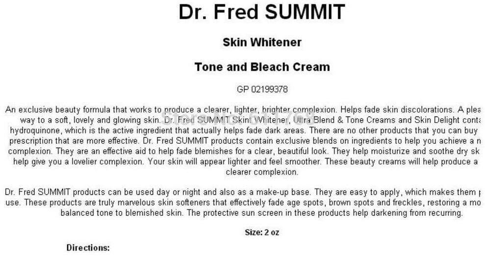 Wholesale Famous Brand Dr Fred Summit Skin Bleaching Cream For Dark Skin Skin Whitening Bleaching Cream Skin Bleaching Cream Bleaching Creambrand Cream Aliexpress