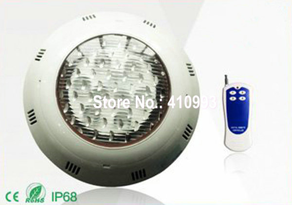 54W surface pool lamp 12v pool wall mounted swimming pool lamp surface wall pool lamp cold white