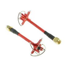 Aomway 5.8Ghz Cloverleaf FPV Antenna RP-SMA/SMA For TX/RX Transmitter and Receiver Camera Drone dji phantom 3