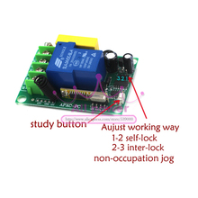 220V 30A 3000W RF Wireless Remote Control Switch Light LED Lamp Applicance ON OFF Working Way
