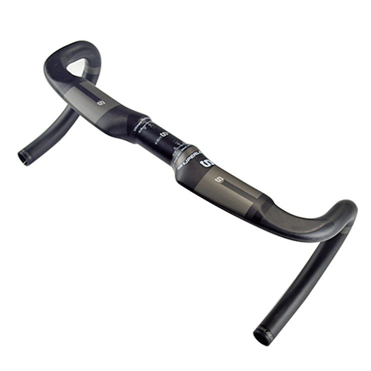 Description Picture 3 of itemnew superlogic carbon fiber inner routing road bike handlebar bent bar ultra-light 31.8*400/420/440 road bicycle parts cycling