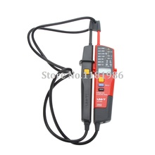 Uni-t UT18C multifunción medidor de voltaje probador de continuidad indicación LED fecha Hold RCD prueba No detección de batería detectores