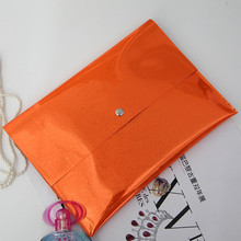 Women Fashion Dazzling Glitter Sparkling Clutch Hangbag Laser Silver Casual Envelope Clutch Evening Bag Bolsas Femininas