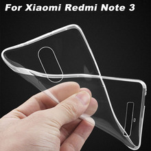 Xiaomi редми примечание 3 чехол 0.6 мм ультратонкий прозрачный тпу мягкая обложка защитный чехол для Xiaomi редми примечание 3