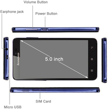 3G Lenovo S850 Android 4 3 ROM 16GB RAM 1GB MTK6582 Quad Core 1 3GHz Smartphone