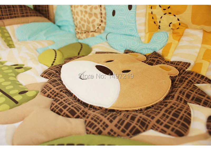 PH017 Baby bedding crib set lion king (4)
