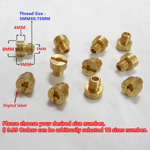 Mikuni motorcycle carburetor main jet TTR TM FZR BS EN VM Kawasaki H1 KZ main injector nozzle (free shipping&12 main jet $ 9.99)
