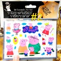 Pinky Pigs Family Child Temporary Tattoo Body Art Flash Tattoo Stickers 17 10cm Waterproof Henna Tatoo