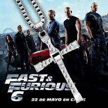 2015 Hot Sale Europe and the United States Around The Movie Fast Furious 7 Toledo Necklace Cross Necklace High Quality Jewelry