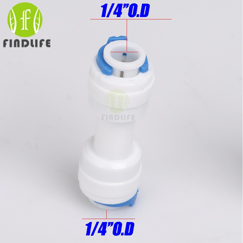 25PCS 3//8/" Equal Tube OD Union Tee Fitting Quick Connector Ro Water Purifier