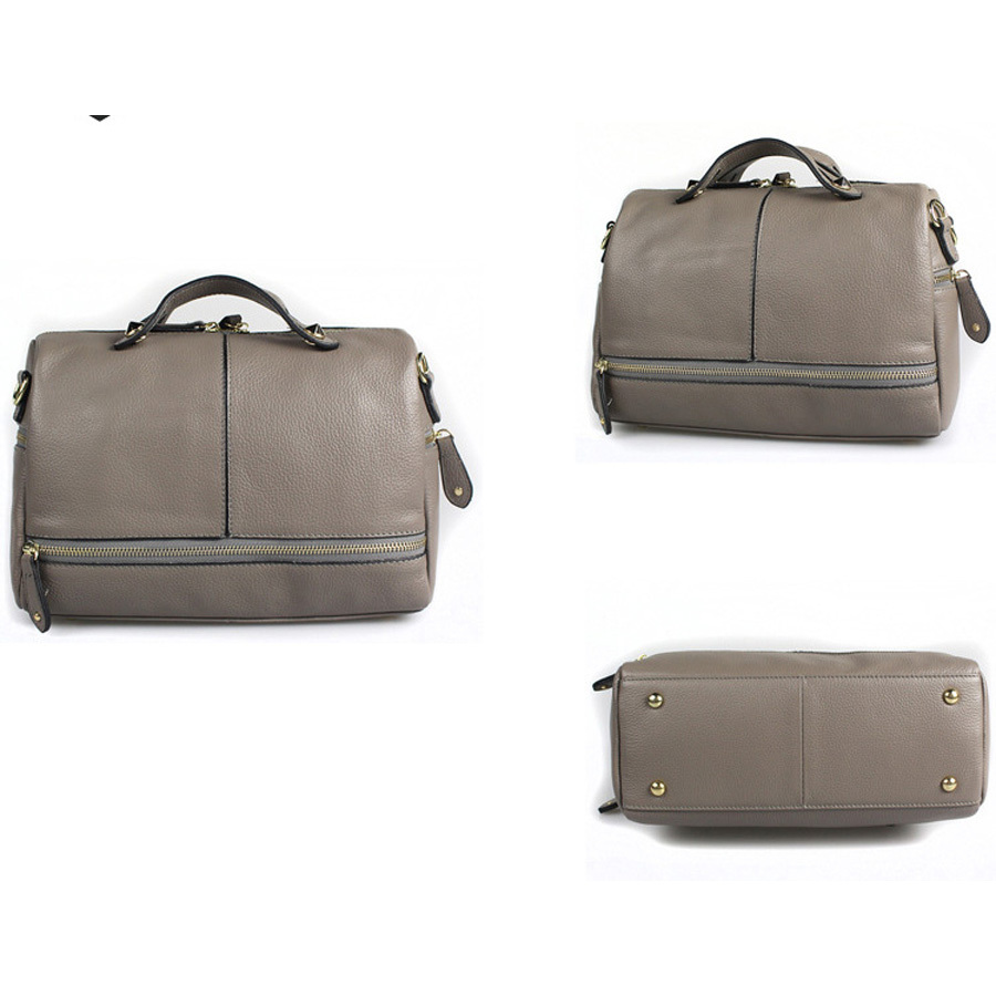 Fashion Wanita Kulit Asli Tas Tas Bahu Tote Boston Tas fashion wanita kulit asli tas tas bahu tote boston tas