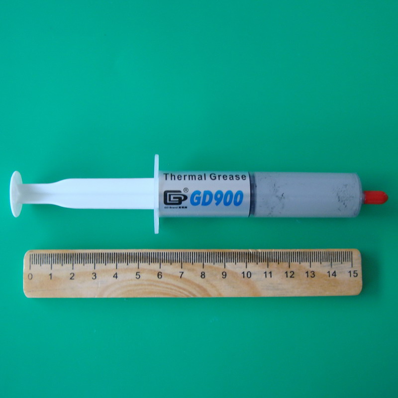 Free shipping 2pcs 30g Gray GD900 High Performance Thermal Grease Paste Silicone Heat Sink Compound CPU