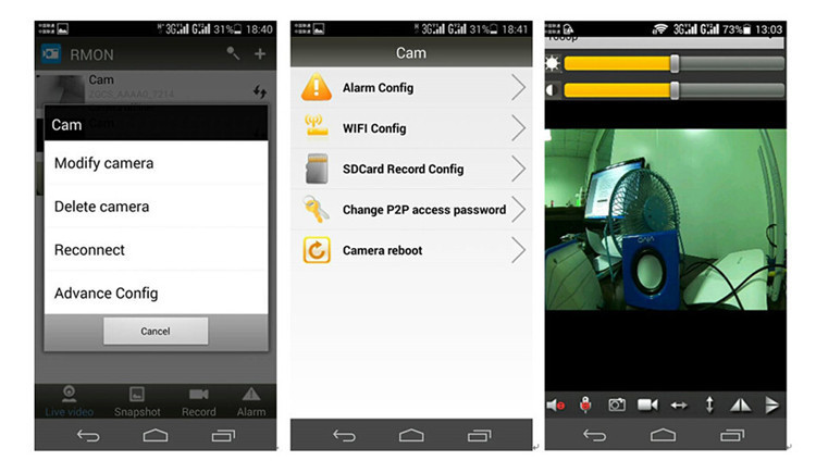 first alert hd ip camera viewer app