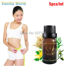 5bottle fat burning dient oil slimming products to lose weight and burn fat slimming creams slimming