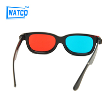 Best Quality Red Blue 3D Cyan Dimensional Glasses for 3D DVD Home Theater Movie Cinema Game Projector