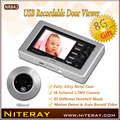 Home Video Peephole Door Camera With Recorder Door Eye Camera