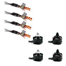 4pcs 2204 2300KV Brushless Motor & 4pcs Emax Blheli Firmware 12A ESC for FPV 250