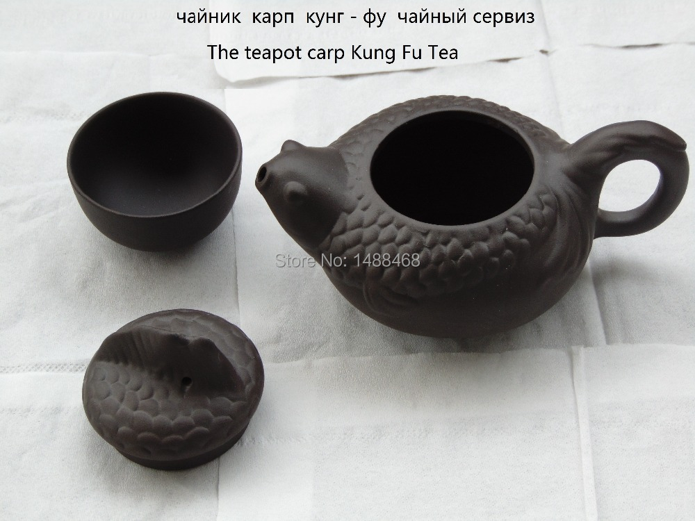  Tianmu 2015 new hot teapot carp Kung Fu tea gifts special sales package 110cc Quantity